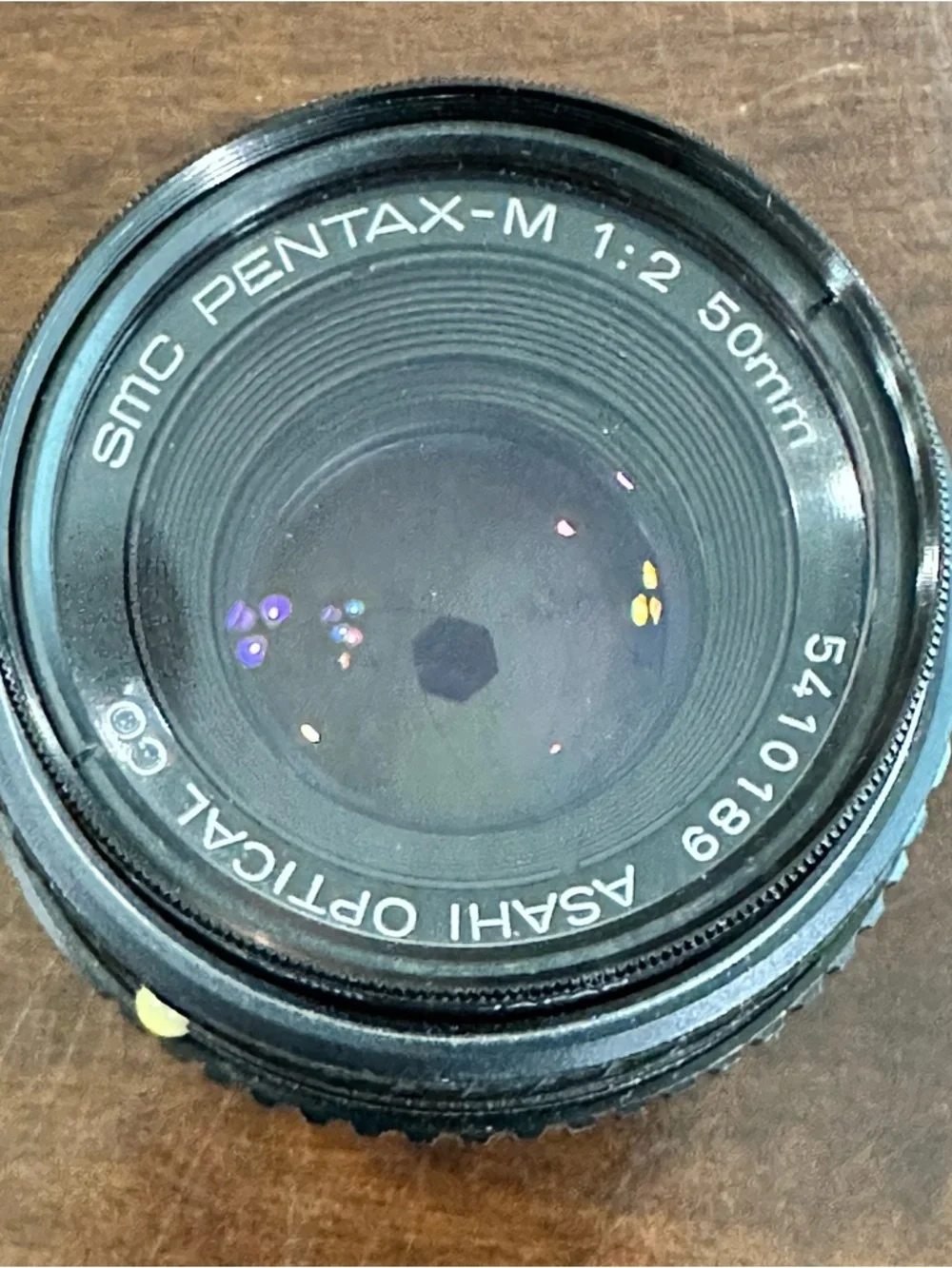 SMC Pentax-M 50mm f/2 Asahi Optical Co. K Mount Lens